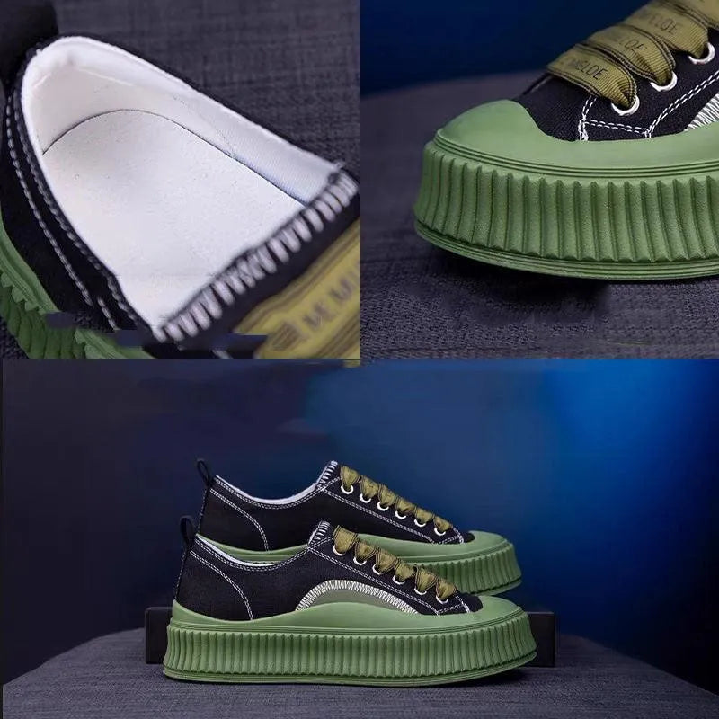 Levoire | Chaussures à semelle rétro épaisse et polyvalente