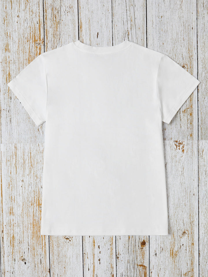 Levoire | AMBIANCE DE PÂQUES T-shirt à col rond K à manches courtes