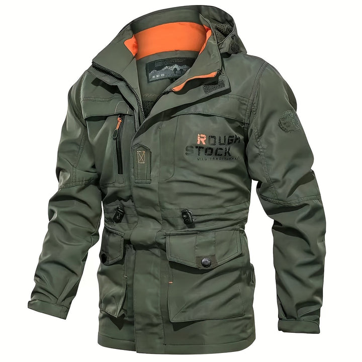 Levoire | Veste De Randonnée Pour Homme Avec Écharpe Détachable