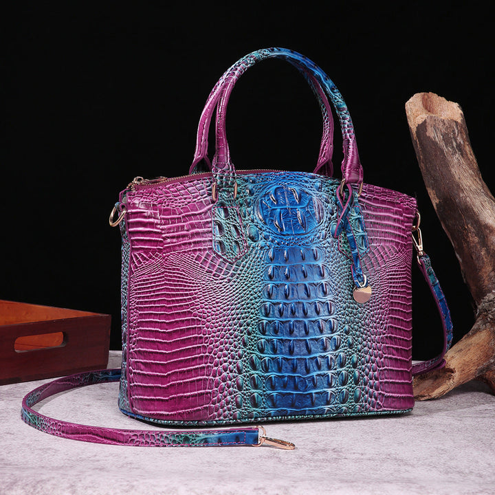 Levoire | Sac À Bandoulière Rétro Portable Pour Femmes Viollet Bleu