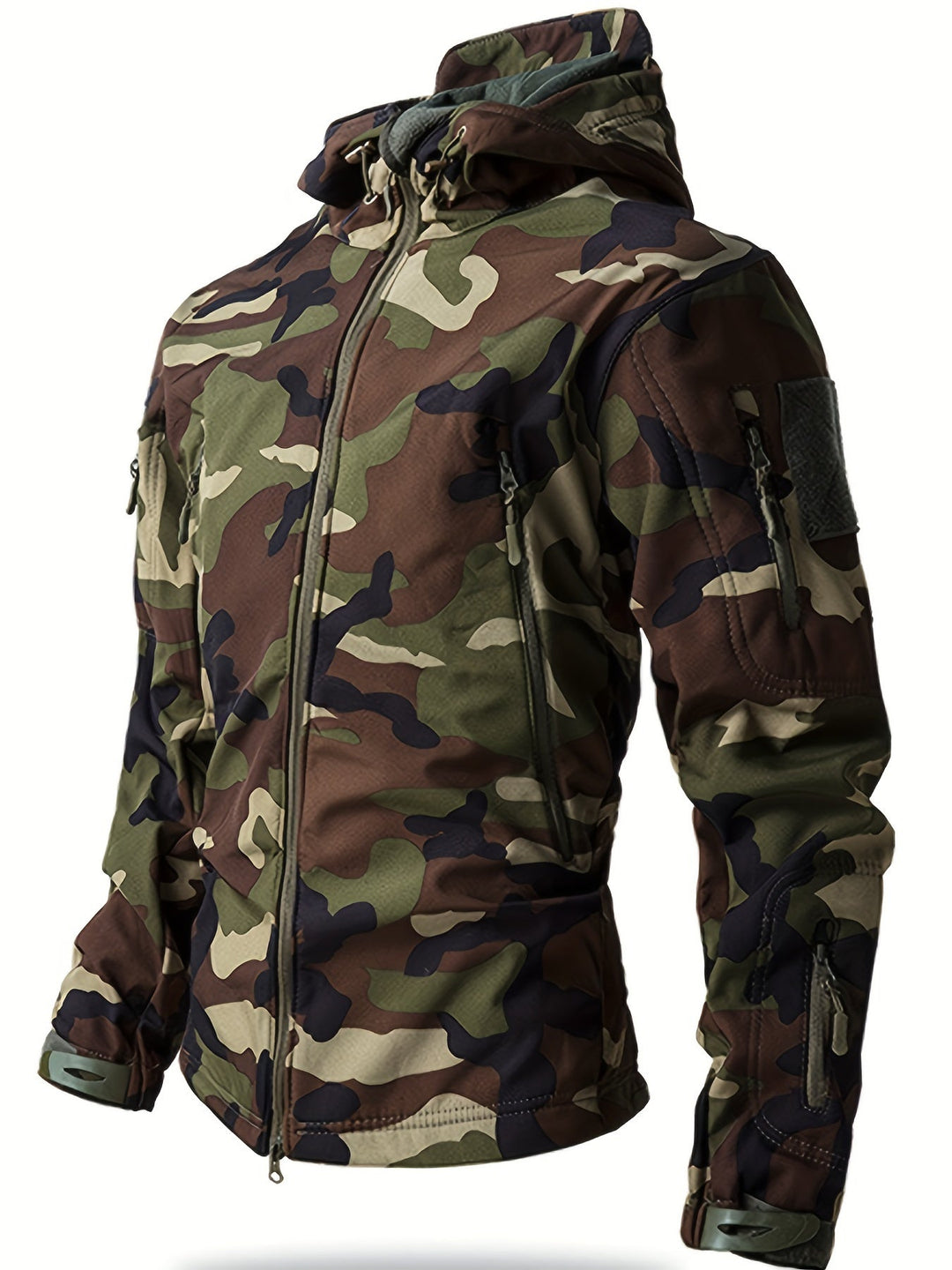 Levoire | Veste Camouflage Imperméable Homme Jungle-Tarnakuosi