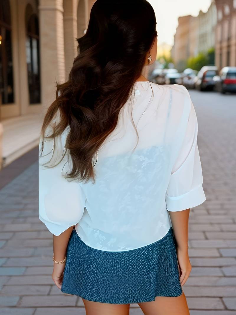 Levoire | Chemise Aérée À Col Ouvert