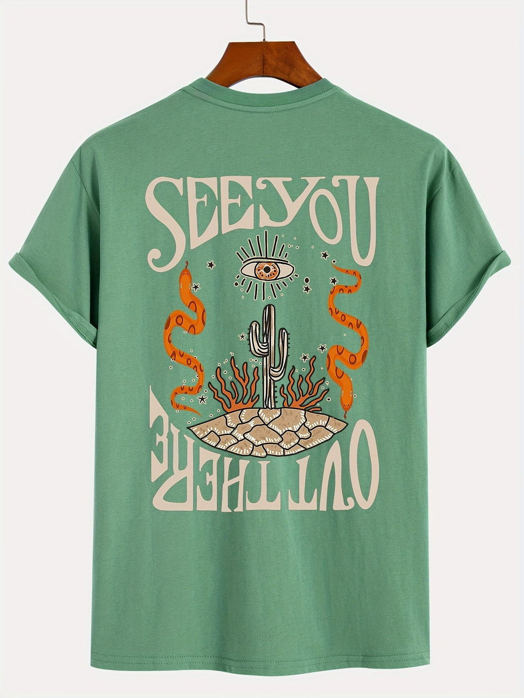 Levoire | T-Shirt Homme Avec Impression Cactus Légumes