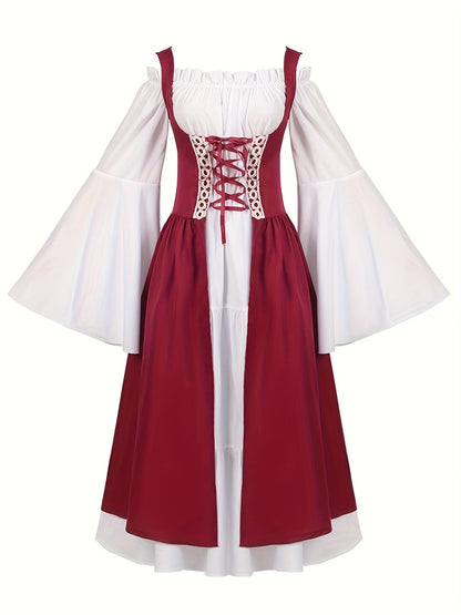 Levoire | Robe corset classique pour femme Rouge foncé