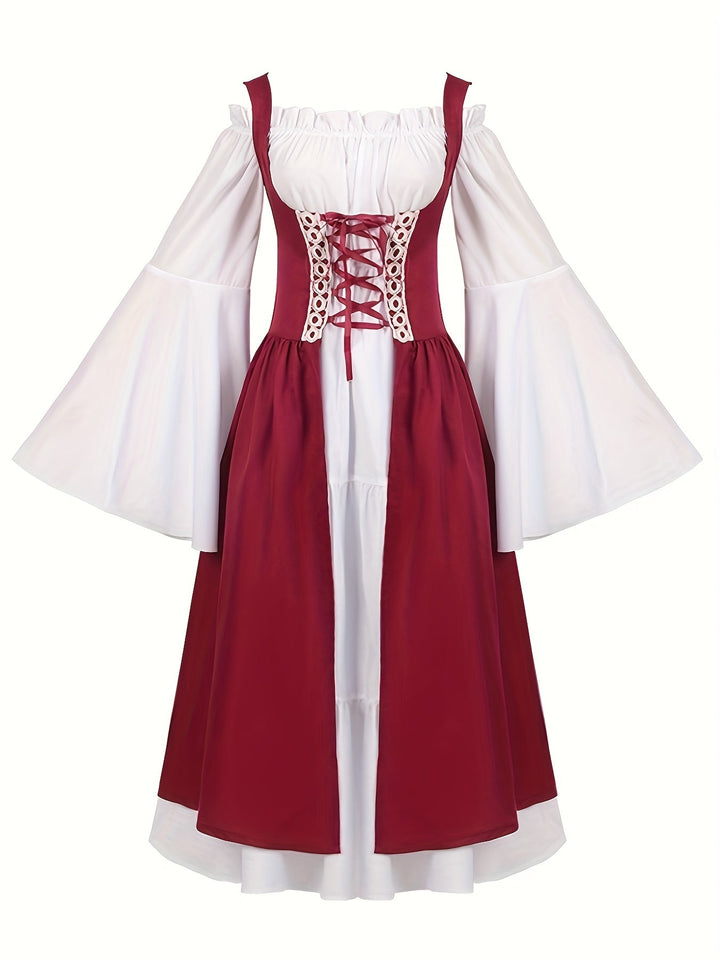 Levoire | Robe corset classique pour femme Rouge foncé