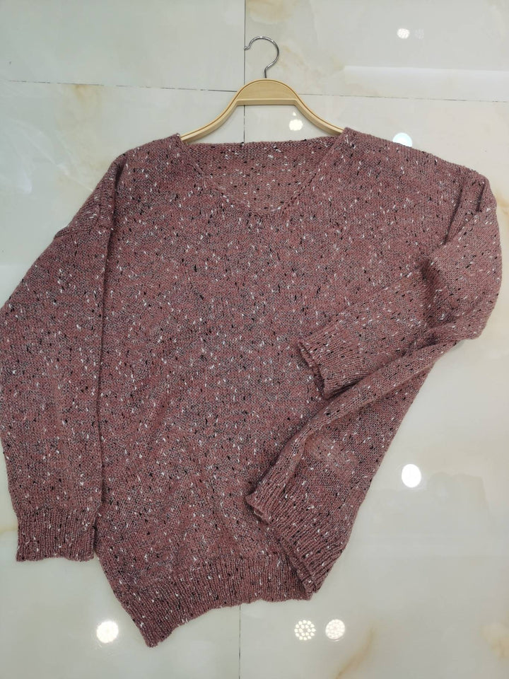 Levoire | Pull En Tricot En Fil Multicolore
