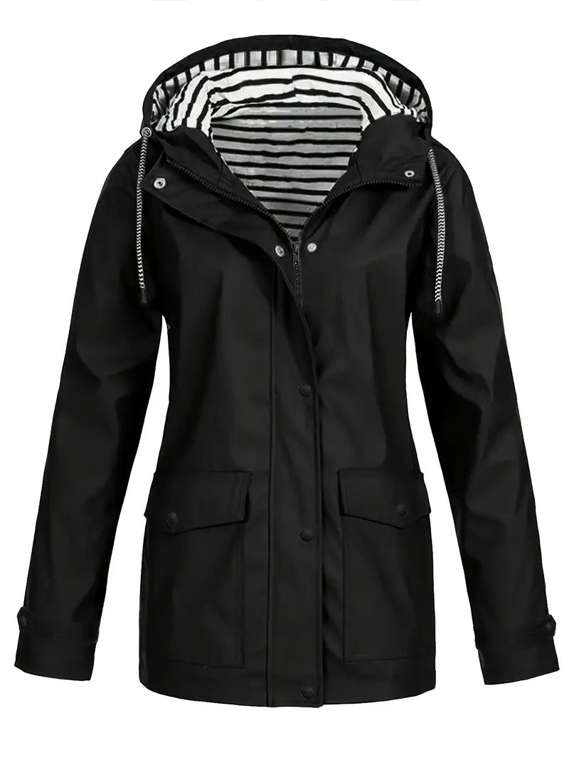 Levoire | Veste Imperméable Stylée Noir