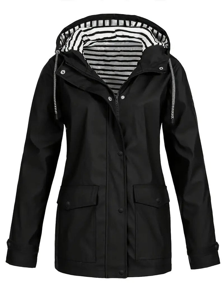 Levoire | Veste Imperméable Stylée Noir