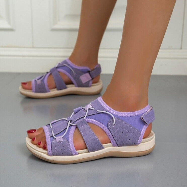 Levoire | 20 Sandales Dt Soutenant Et Ajustables Pour Femmes Lilas