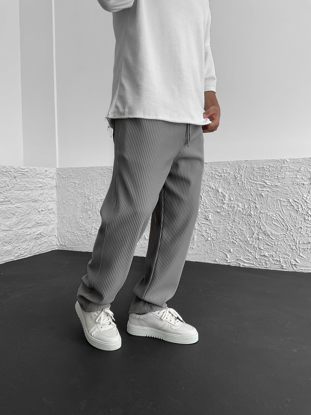 Levoire | Pantalon En Spandex Côtelé