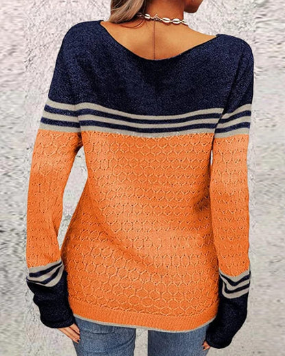 Levoire | Robe À Col Rond Pull À Manches Longues