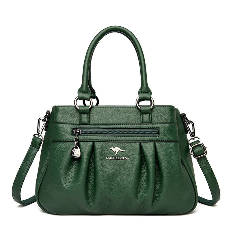 Levoire | Sac à main de luxe pour femmes en similicuir Vert