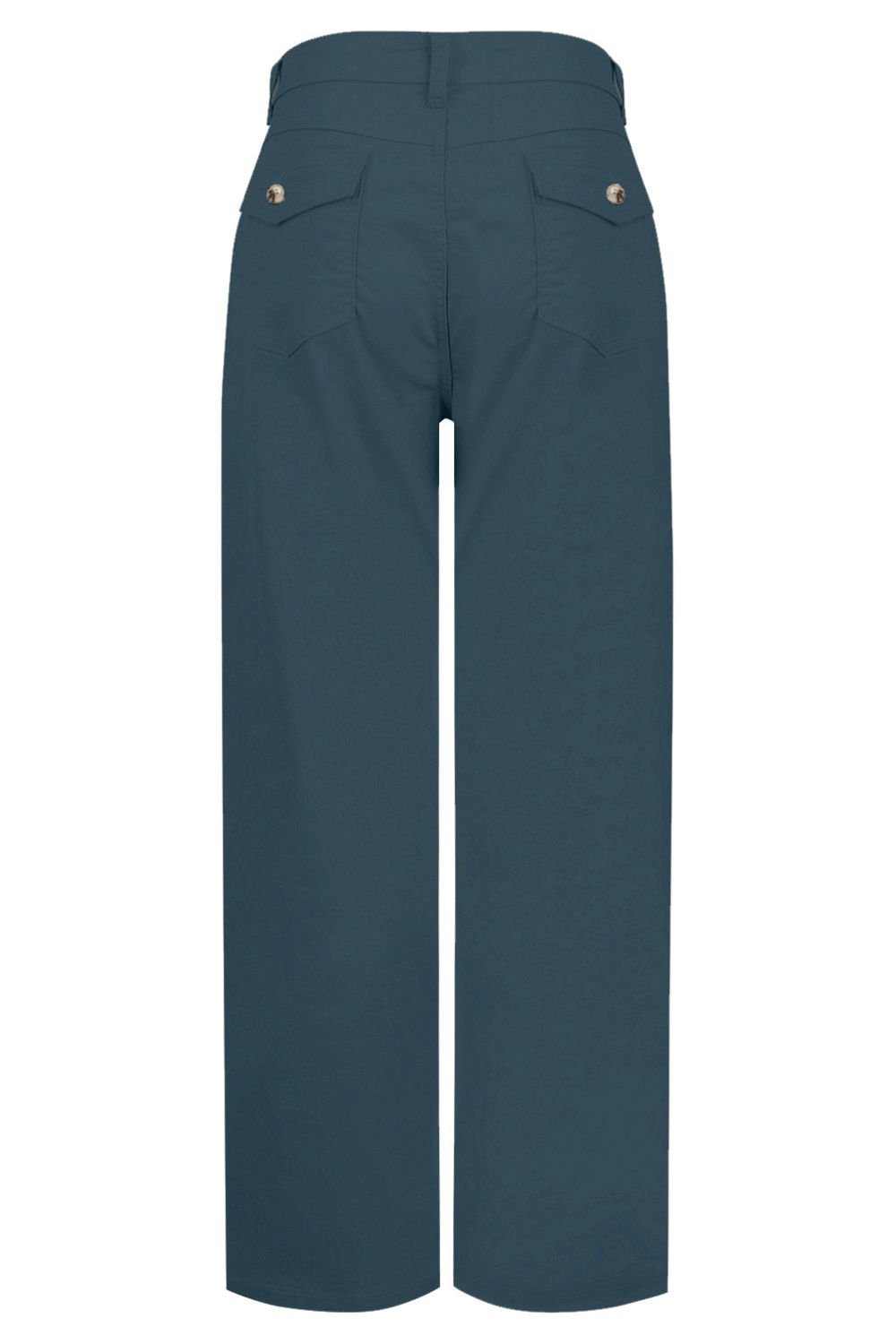 Levoire | Jean Taille Haute Avec Poches Classiques, Élégant Et Polyvalent