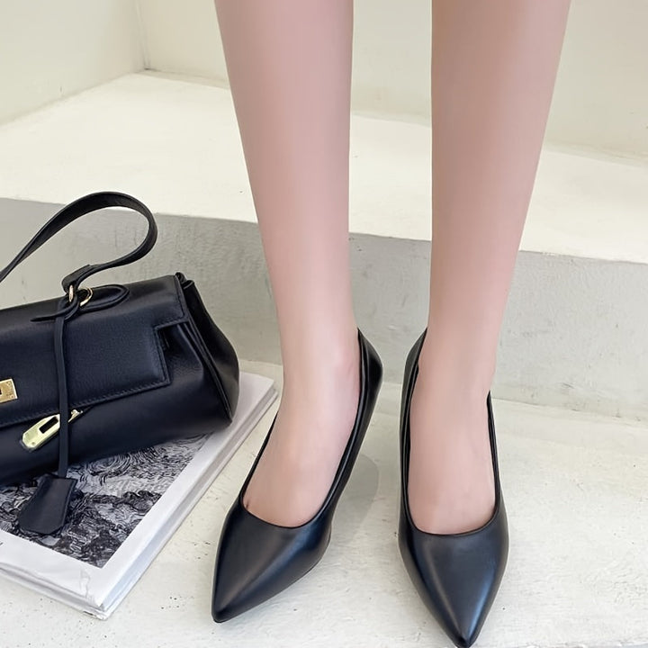 Levoire | Classique Noir Femmes Talons Aiguilles Avec Talon Kitten