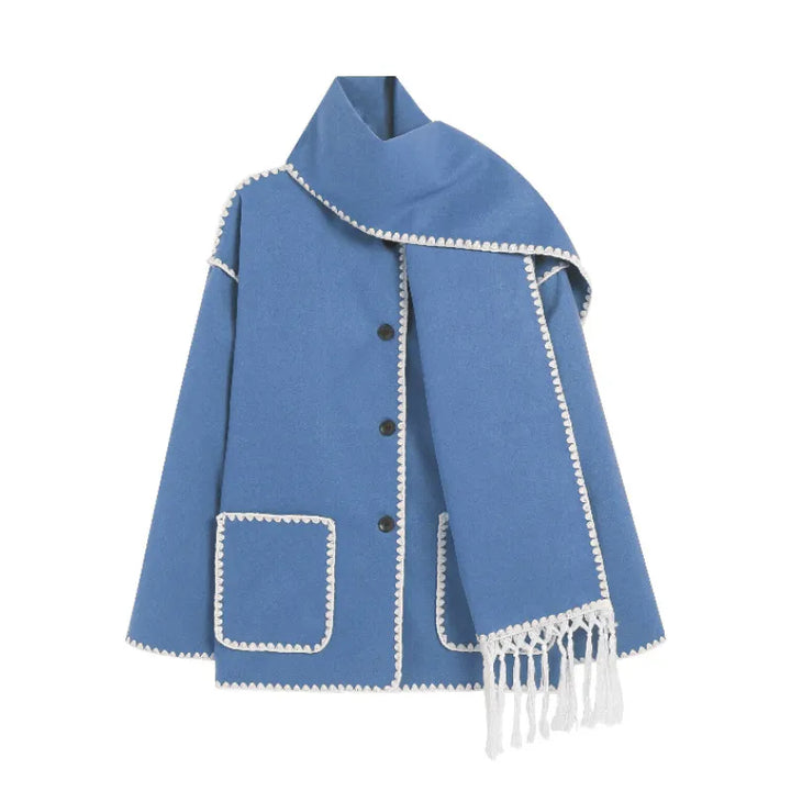 Levoire | Veste En Laine Confortable Bleu