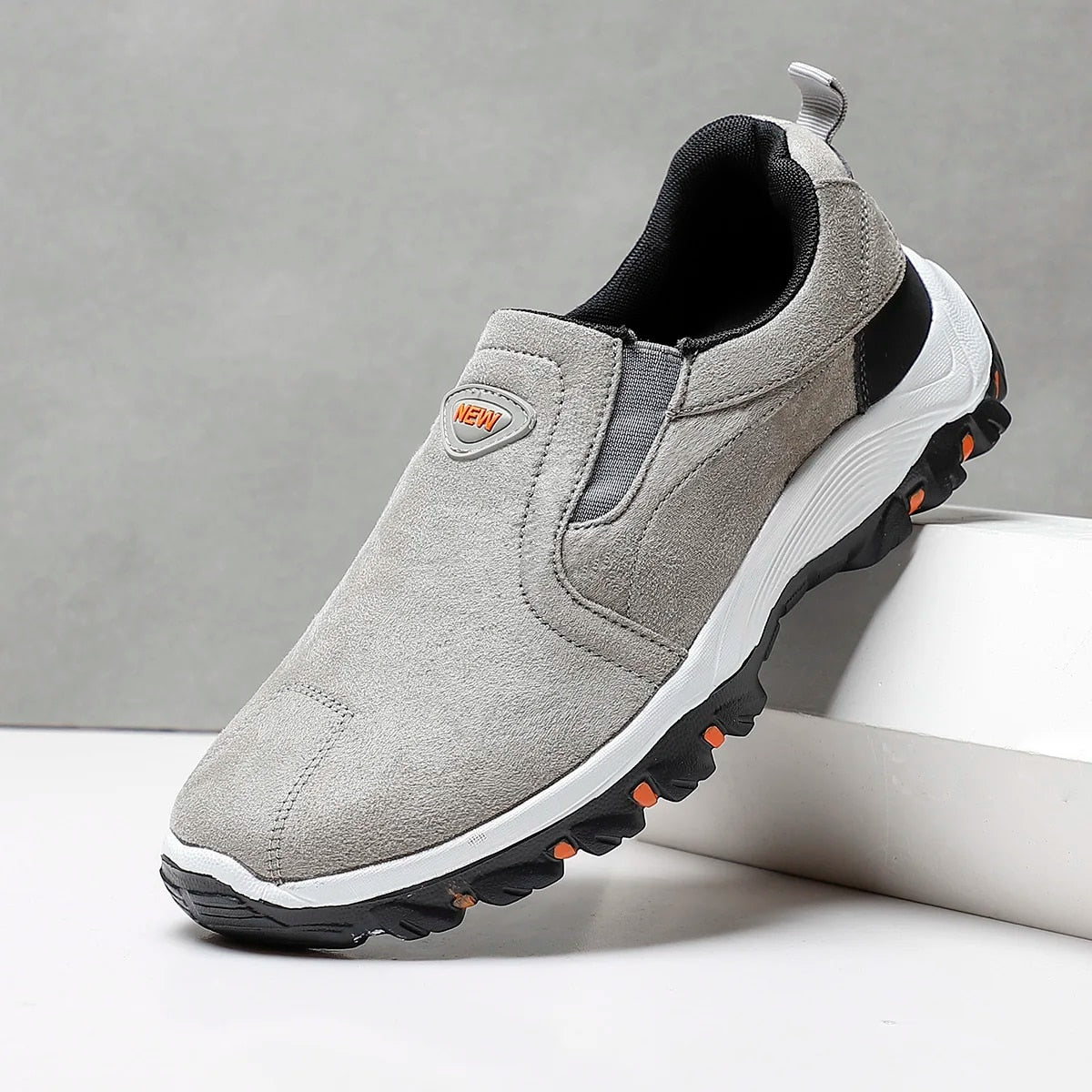Levoire | Chausson Confort Pour Hommes Gris