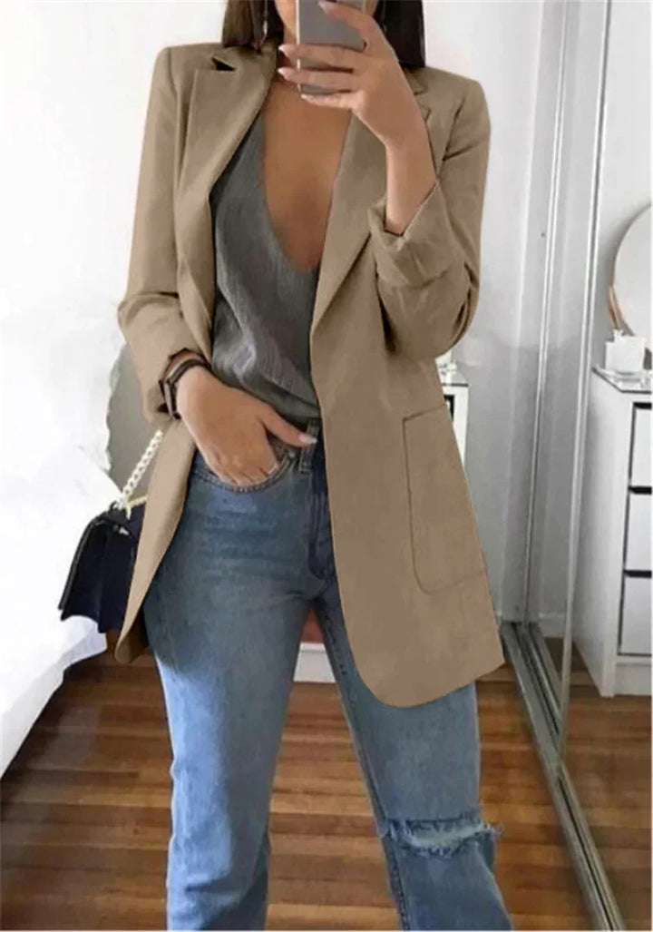 Levoire | Blazer Exécutif Sans Effort Khaki