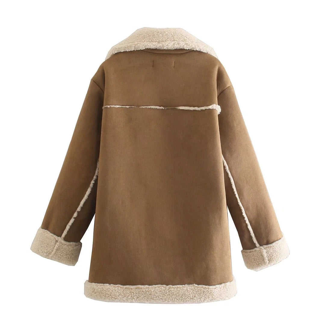 Levoire | Veste En Fleece En Cuir
