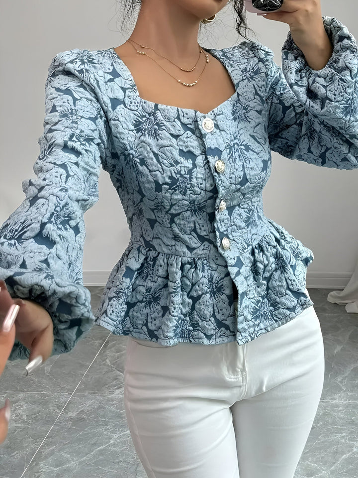 Levoire | Chemise Jacquard Avec Découpe En Cœur
