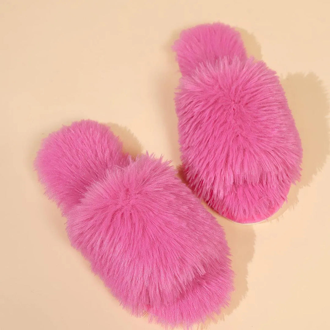 Levoire | Chaussures à semelles ouvertes en velours Rosenrot