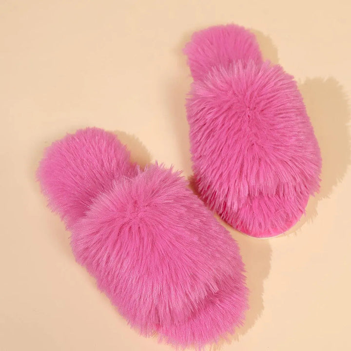 Levoire | Chaussures à semelles ouvertes en velours Rosenrot
