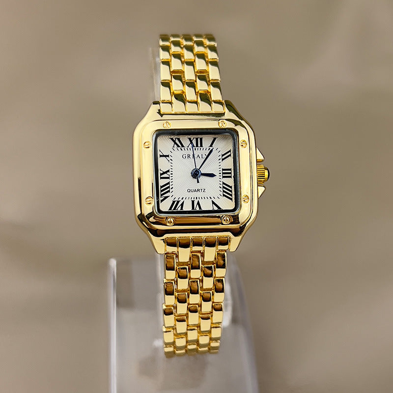 Levoire | Montre À Quartz Comprend Un Réducteur De Bracelet ! Or
