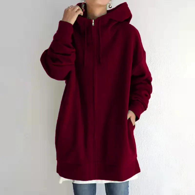 Levoire | Grande Taille Tricot Rouge foncé