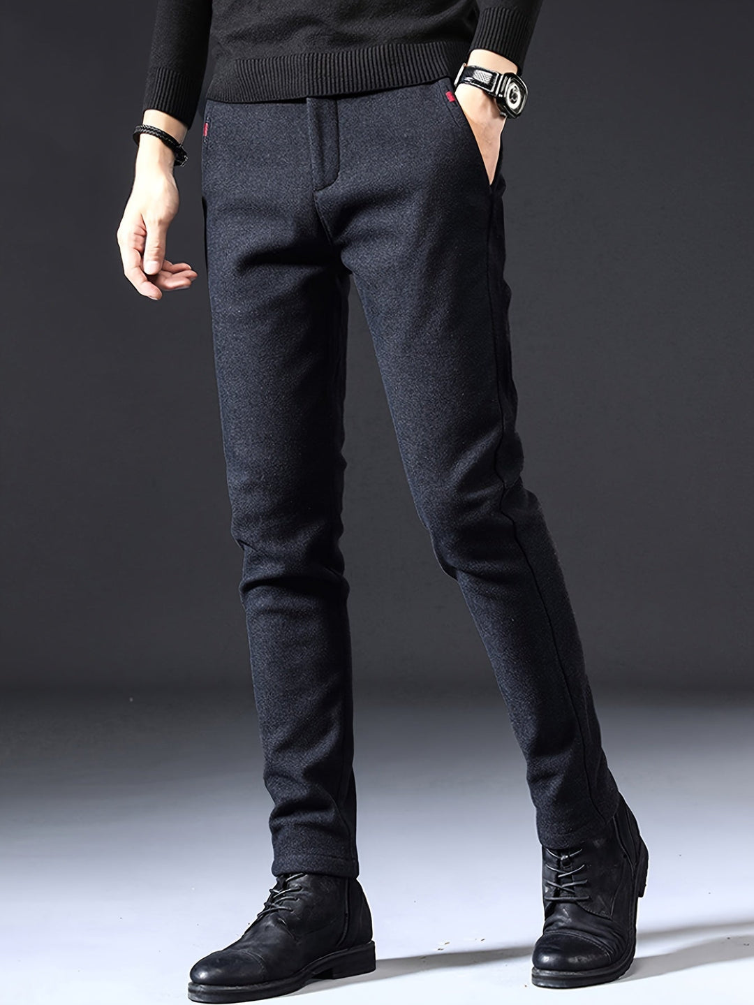 Levoire | Pantalons En Tonneau Unicolores Avec Poches Pour Femmes gris