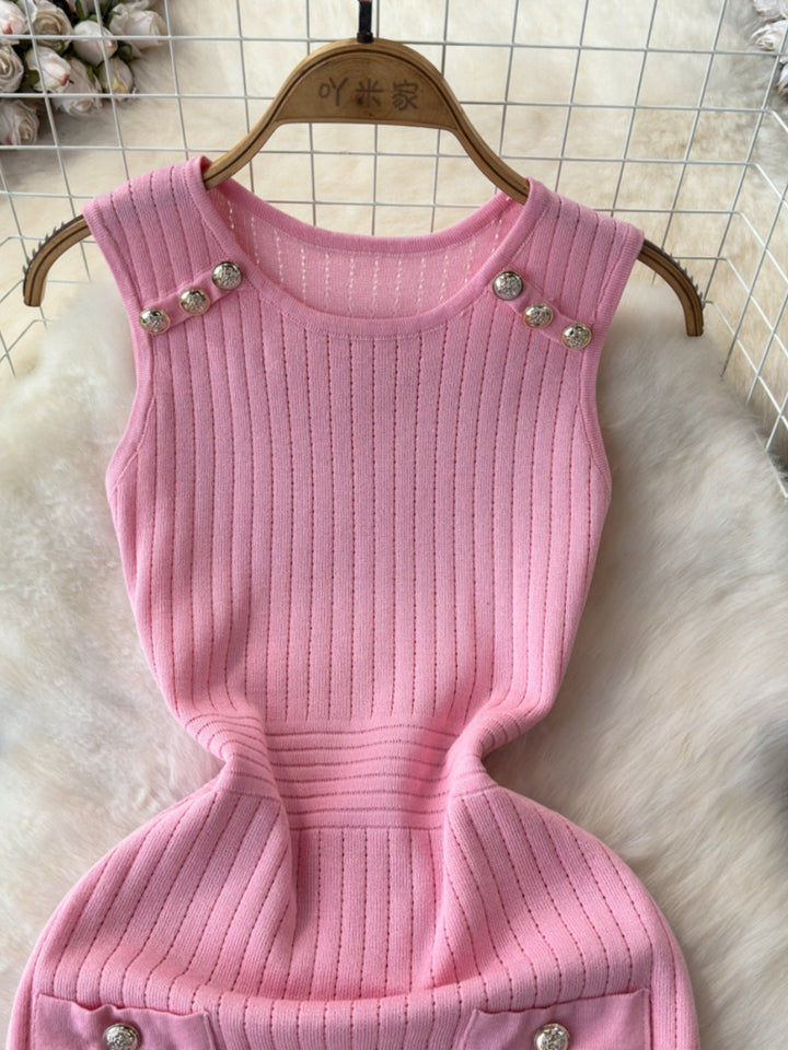 Levoire | Robe en soie tricotée élégante