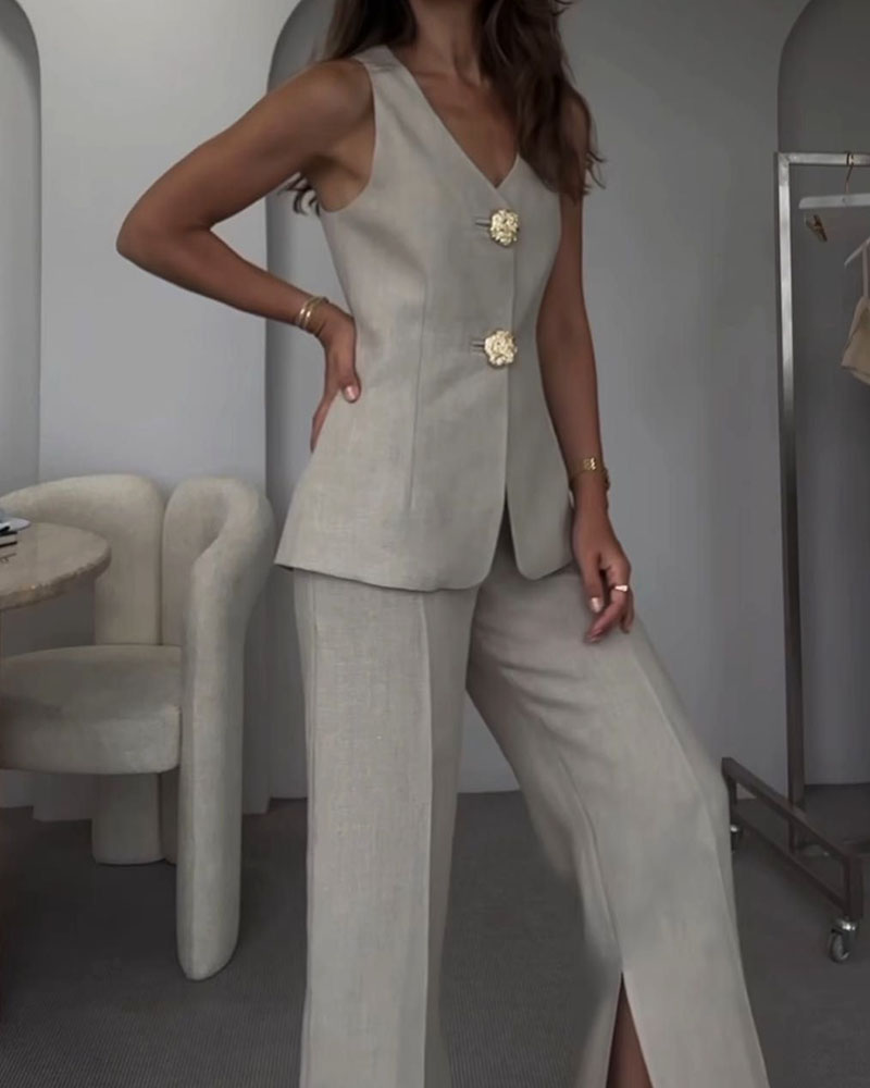 Levoire | Robe à col carré