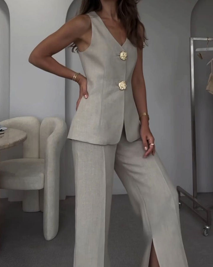 Levoire | Robe à col carré