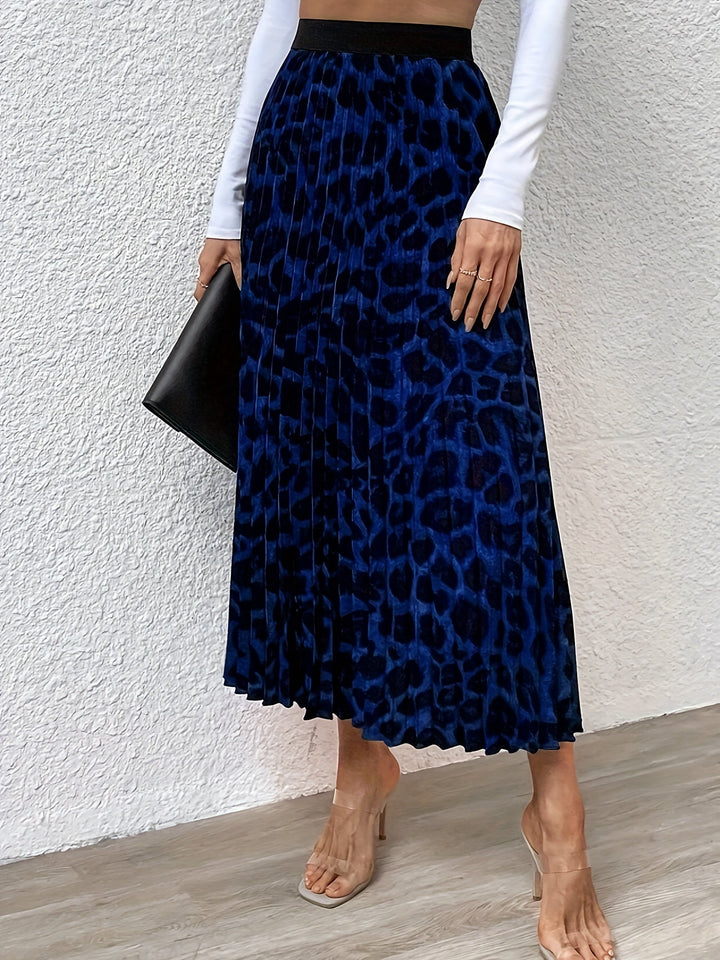 Levoire | Jupes À Motif Léopard Tombant Avec Taille Haute Merikulho