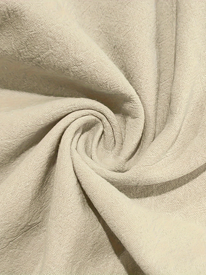 Levoire | Loisirs Coton Lin Pantalons Couleur Unie