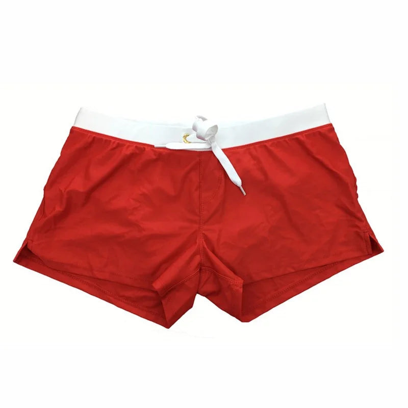 Levoire | Shorts De Bain Pour Hommes À Séchage Rapide Confortable, Élégant & Fonctionnel Rot