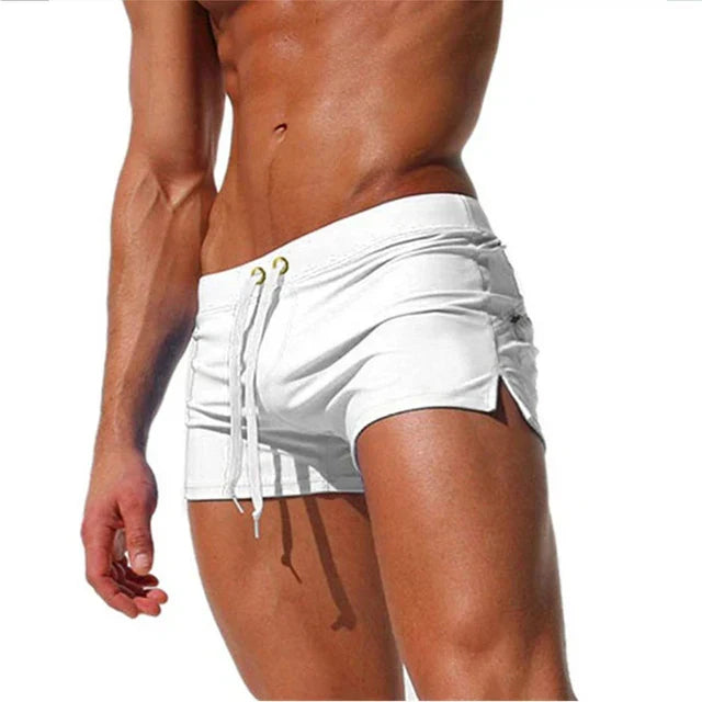 Levoire | Shorts De Bain Pour Hommes À Séchage Rapide Confortable, Élégant & Fonctionnel Blanc