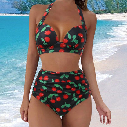 Levoire | Maillot De Bain À Motifs Cerises noires