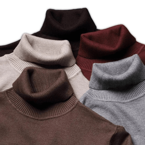 Levoire | Pull Col Roulé Doux Homme