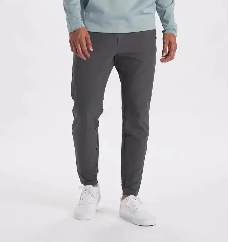 Levoire | Pantalon Stretch Homme Pantalon Décontracté Confortable Avec Ceinture Élastique Disponible En Plusieurs Couleurs Gris
