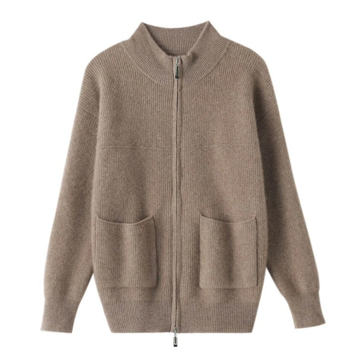 Levoire | Gilet Classique Zippé Gris