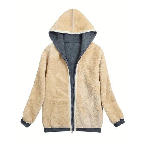 Levoire | Sweat à capuche en fausse fourrure