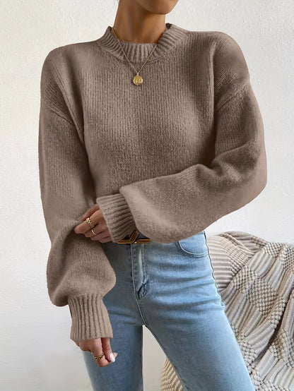 Levoire | Superbe Pull Avec Des Manches Lanternes Kaffe