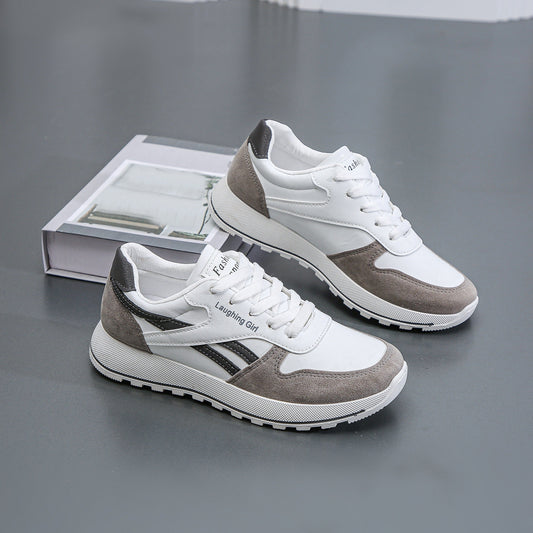 Levoire | Femmes Colorblock Baskets De Loisirs À Lacets