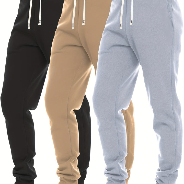 Levoire | Pantalons Regular Fit Sans Mélange Avec Élastique Et Poches