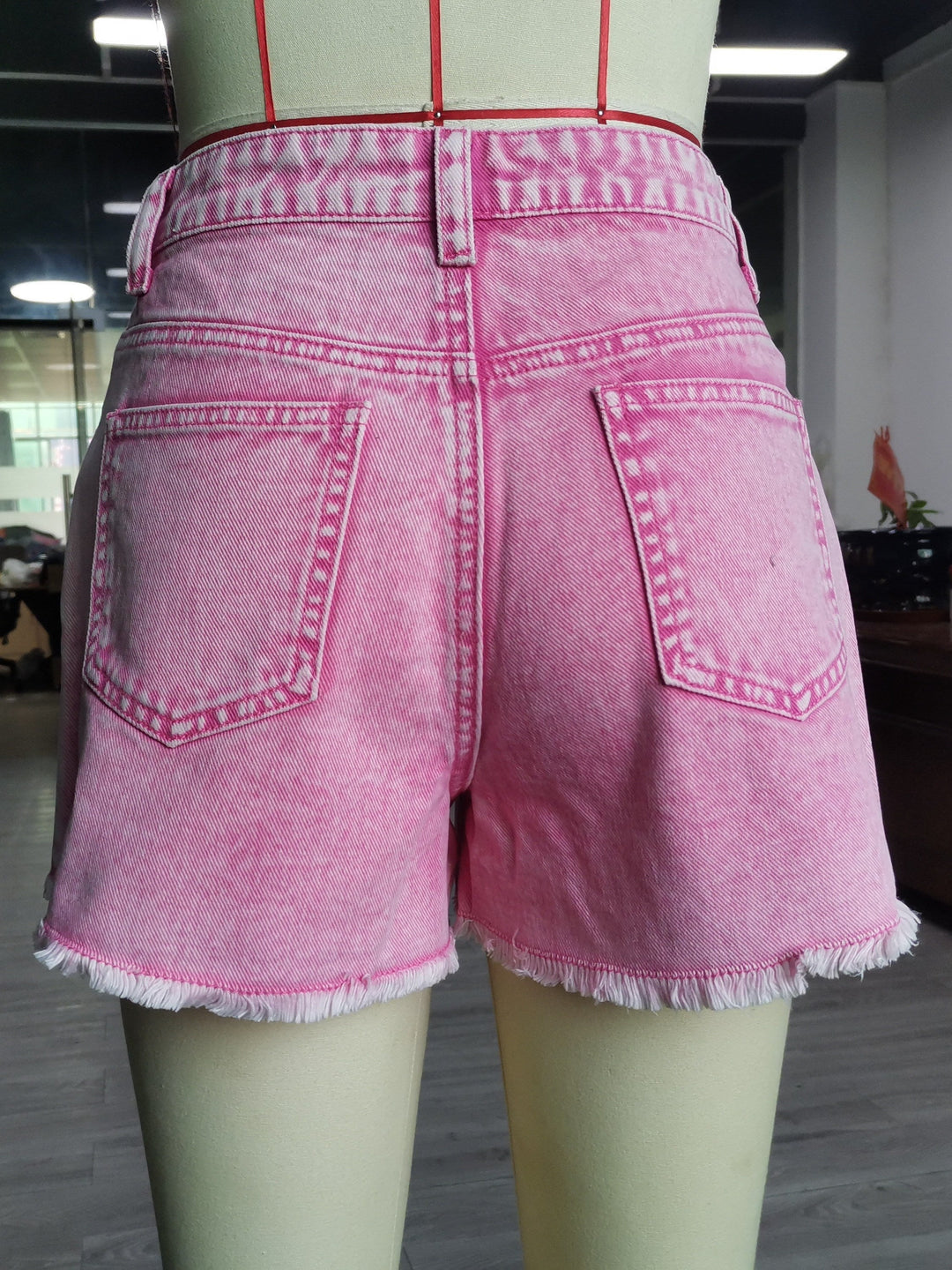 Levoire | Jeans Blancs Sans Couture Et Taille Haute