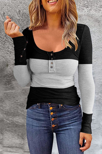 Levoire | Pull À Encolure En U Rayé