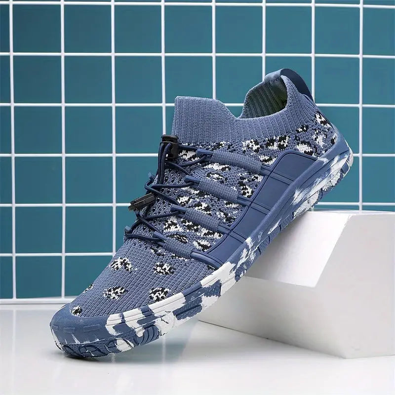 Levoire | Chaussures avec Confort Respirant et Semelle Antidérapante pour Tous les Jours Bleu