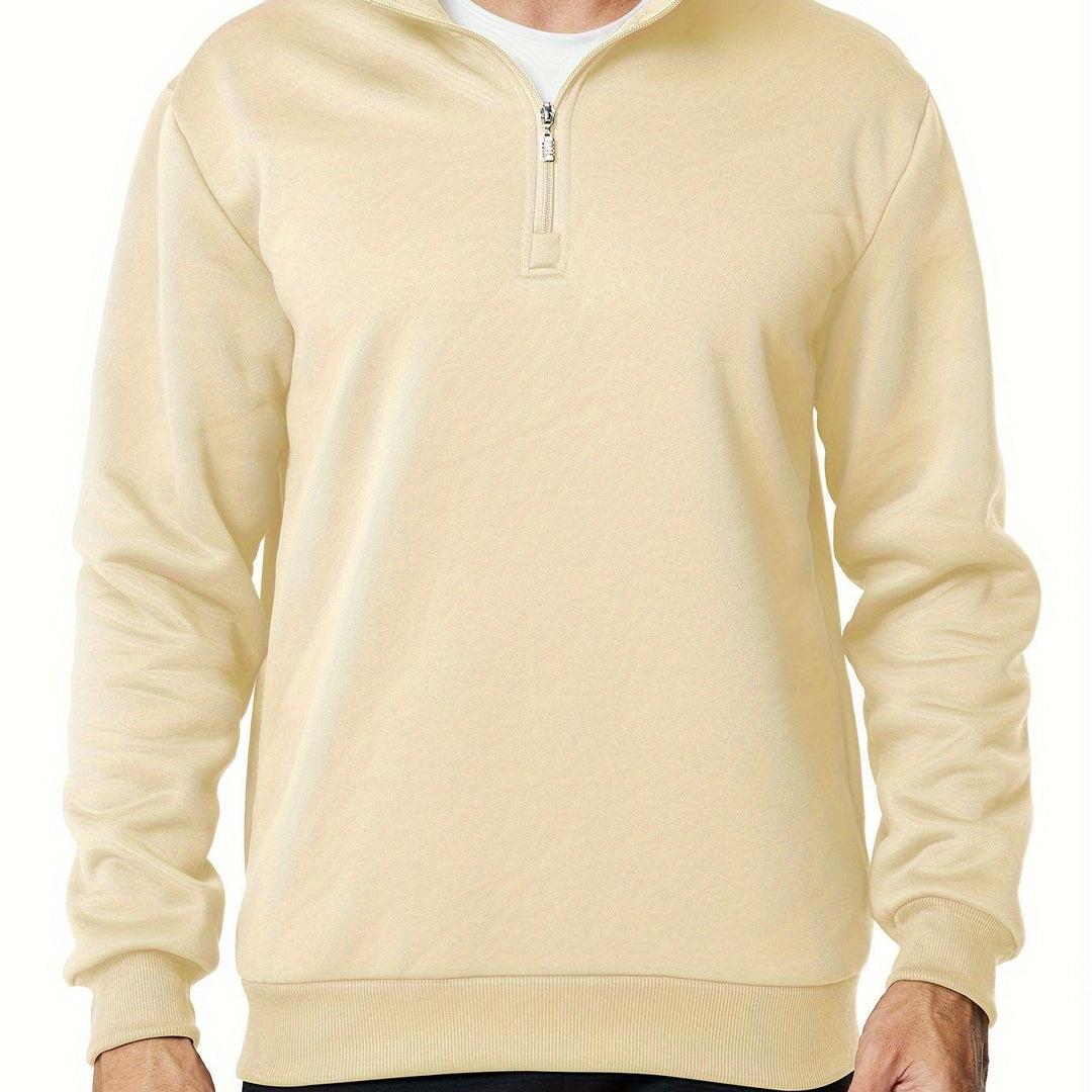 Levoire | Sweat-Shirt Décontracté Pour Hommes Avec Zip Et Poches