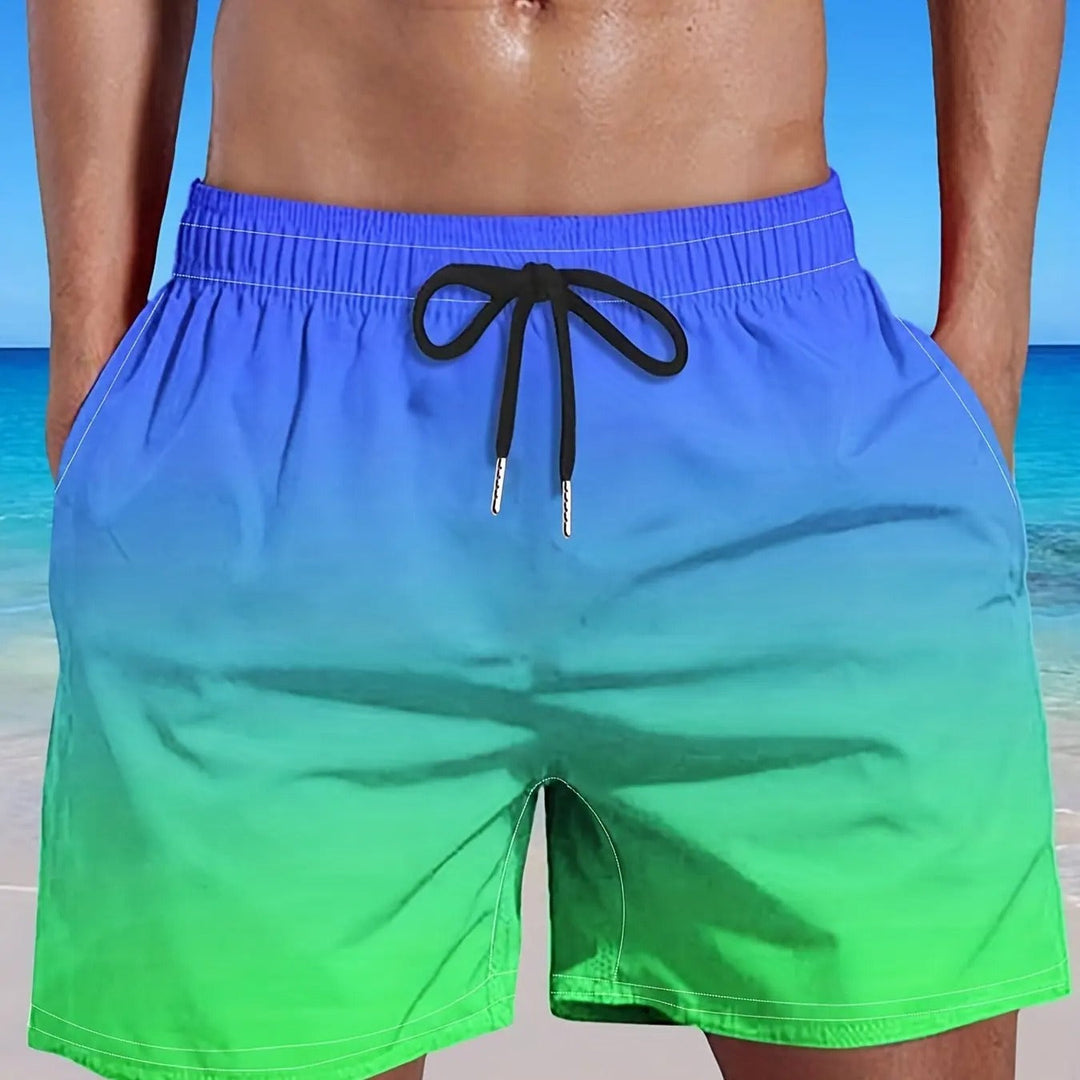 Levoire | Shorts Pour Hommes Sans Couture Pour L'Été Bleu