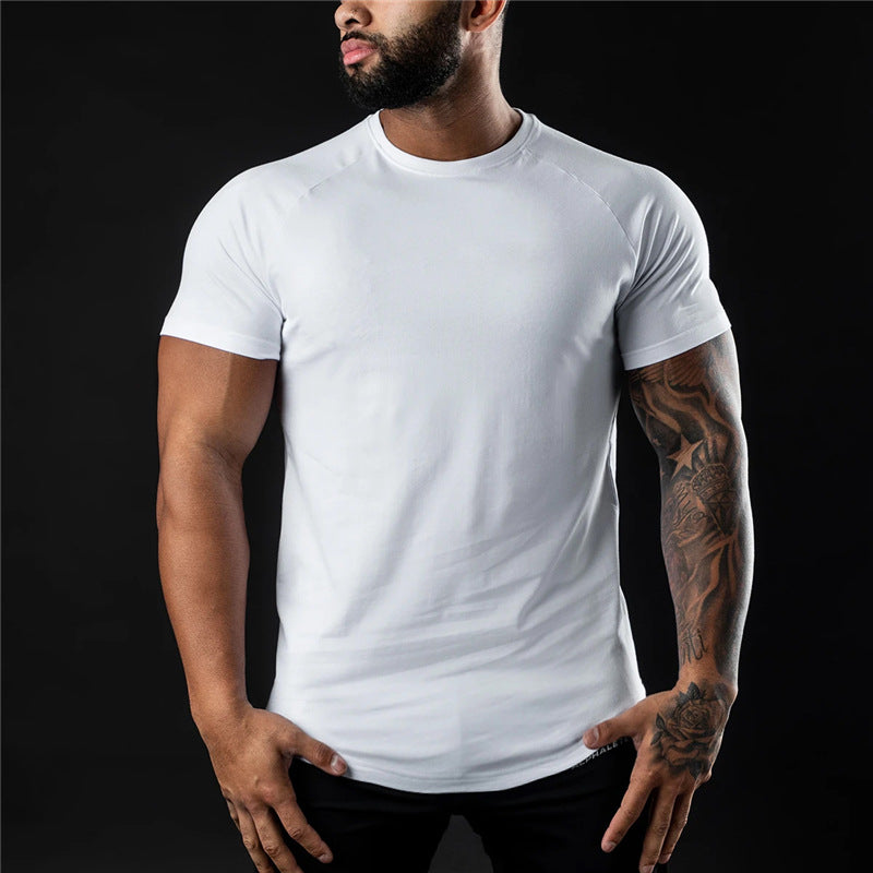 Levoire | T-Shirt D'Été Basique Pour Hommes Blanc