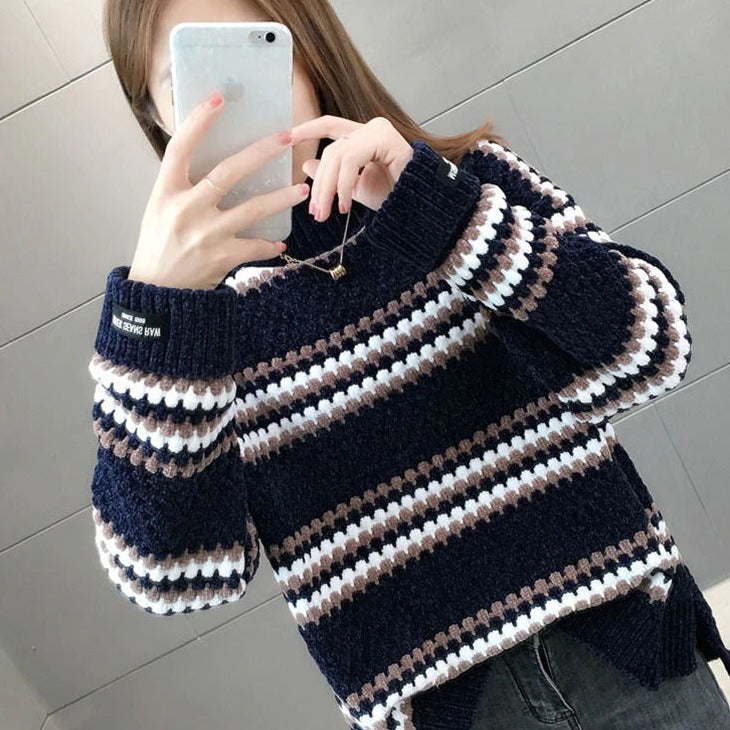 Levoire | Pull Élégant Chaud Avec Col Roulé